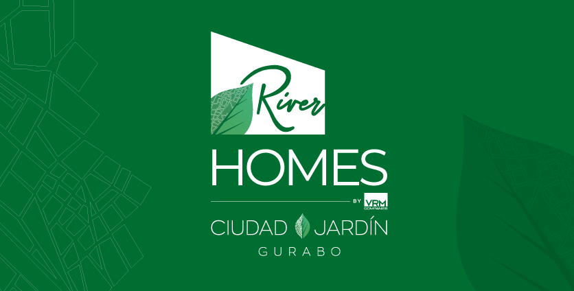 River logo on a green background