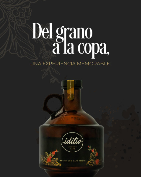 social media post announcing Idilio Coffee Liqueur